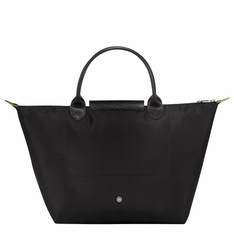 Longchamp Le Pliage Green M Håndveske Dame Svarte Norge | L1623919001